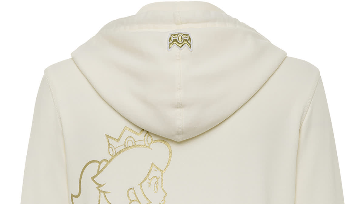 Peach™ Collection - Crown Vanilla Hoodie - Nintendo Official Site